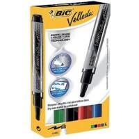 BIC 902099 Whiteboardmarker Ronde punt Kleurenassortiment 4 Stuks