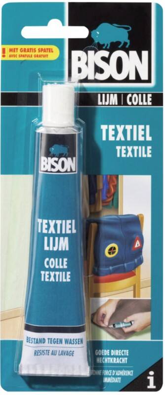 Bison Textiellijm Vloeibaar Transparant 1341002 50 ml