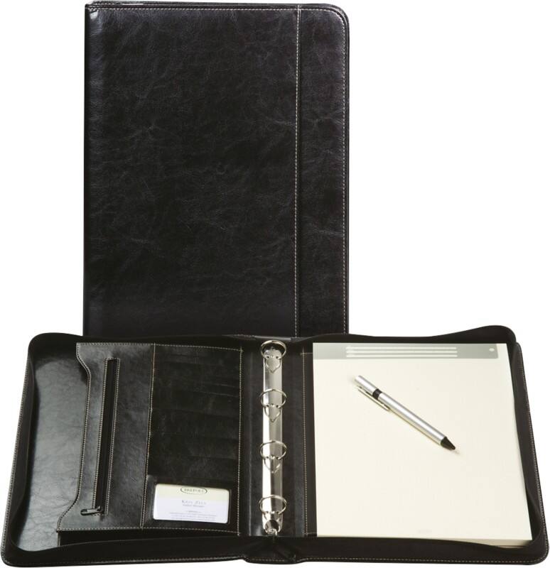 Brepols Conferentiemap A4 Lederlook Zwart 8553061