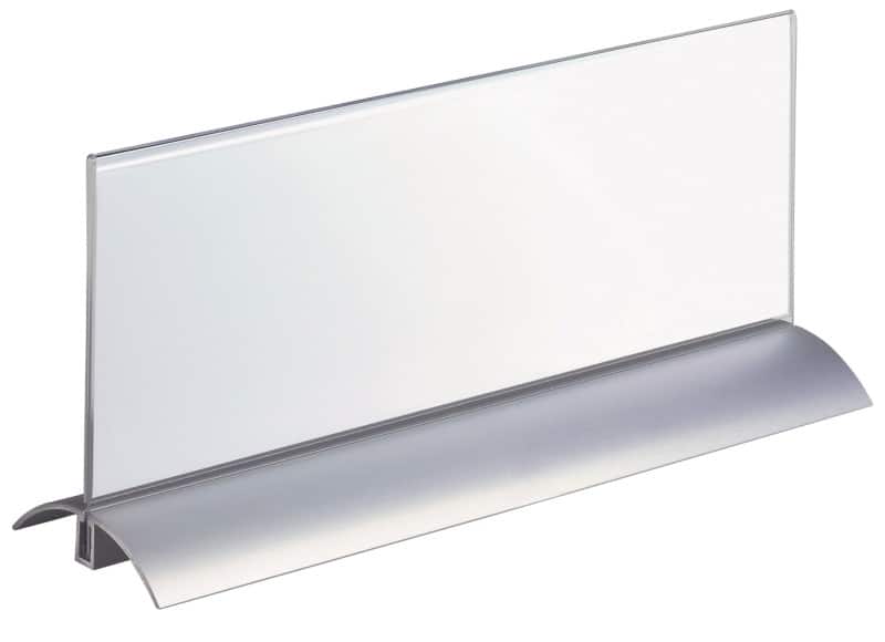 DURABLE Tafelnaambord Plexiglas 29,7 x 10,5 cm 820319
