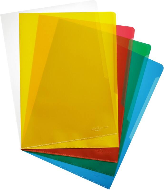 DURABLE L L-map A4 Kleurenassortiment PP (Polypropeen) 120 micron 100 Stuks