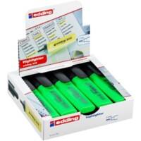 edding E-345V Tekstmarker Lichtgroen Medium Beitelpunt 2-5 mm Navulbaar 10 Stuks