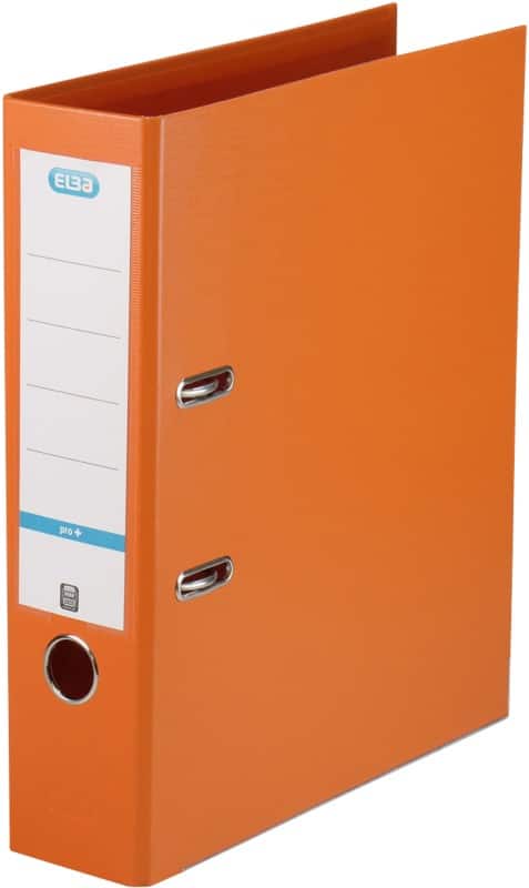 ELBA Smart Pro+ Breed Ordner A4 80 mm Oranje 2 Ringen Kunststof