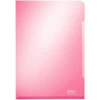 Leitz Cut back L-map A4 Rood PVC (Polyvinylchloride) 150 micron 100 Stuks