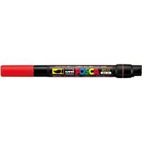 uni-ball Posca Brush Tekenstift Penseelpunt Rood