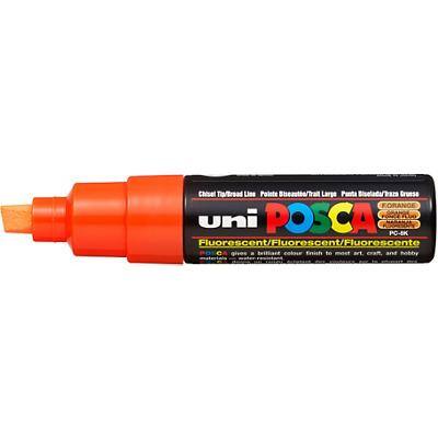 uni-ball PC85FO Paintmarker Breed Fluo oranje