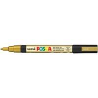 uni-ball PC3MGD Paintmarker Fijne punt Goud