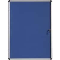 Bi-Office Enclore Indoor Vitrine Niet magnetisch 9 x A4 Ja 72 (B) x 98,1 (H) cm Blauw