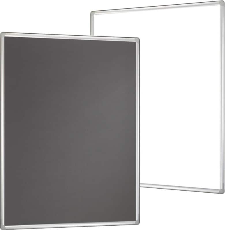Franken Combination PRO Whiteboard Dubbelzijdig Voor wandmontage Magnetisch Gelakt Staal 900 x 1200 mm