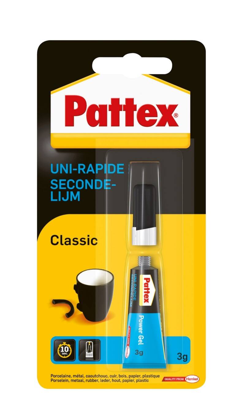 Pattex Lijm 217571 Transparant 3 g