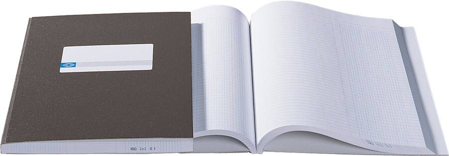 Atlanta 8121251 kasboek Grijs 165 x 210 mm 80 g/m²