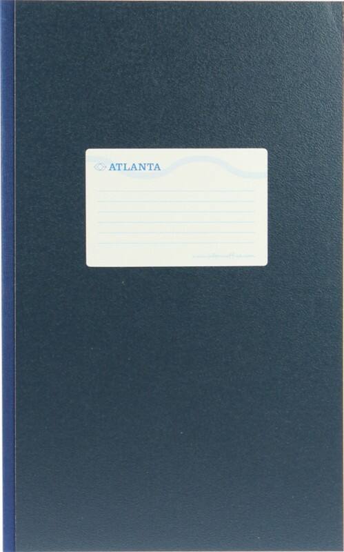 Djois 205 x 300 mm Gebonden Notitieboek Blauw Kartonnen kaft Gelinieerd 96 Vellen