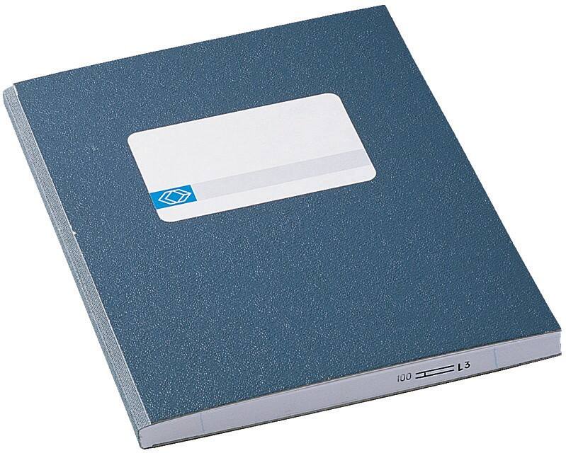 Djois A5 Gebonden Notitieboek Blauw Kartonnen kaft Gelinieerd 96 Vellen