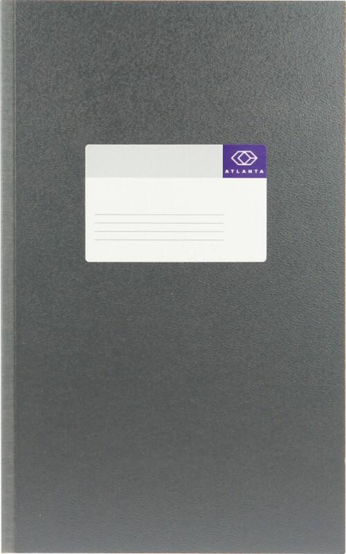 Djois Folio+ Gebonden Notitieboek Grijs Kartonnen kaft Gelinieerd 96 Vellen