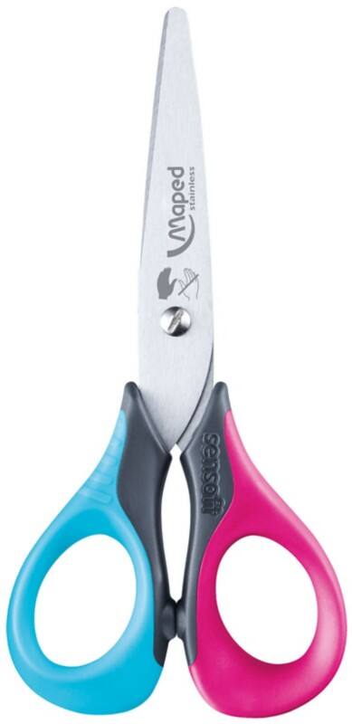 Maped Schaar Sensoft Roestvrijstaal Assorti 130 mm