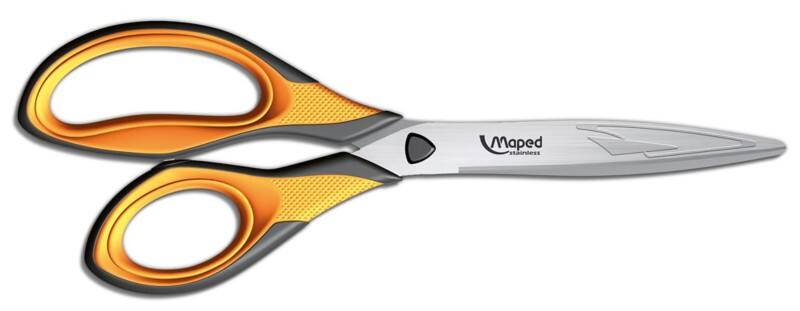 Maped Schaar 697710 Geel, grijs 210 mm