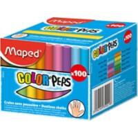 Maped Colorpeps Krijt Rond Kleurenassortiment 100 Stuks