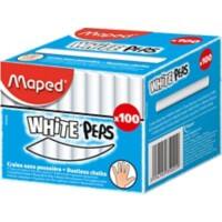 Maped Whitepeps Krijt Rond 100 Stuks
