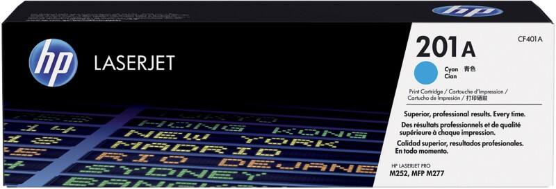 HP 201A originele tonercartridge CF401A cyaan