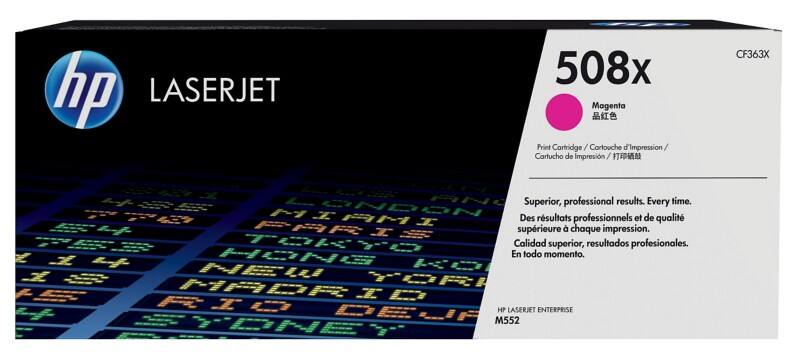 HP 508X Origineel Tonercartridge CF363XC Magenta