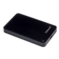Intenso 2 TB Externe HDD-schijf Memory Case USB 3.0 Zwart