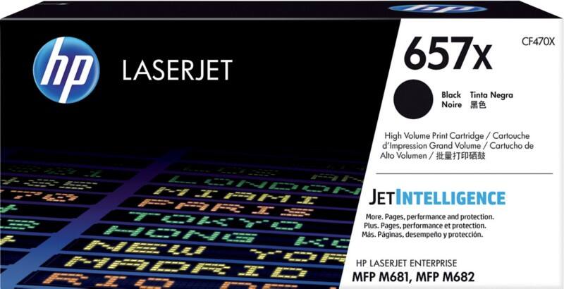 HP 657X originele tonercartridge CF470X zwart