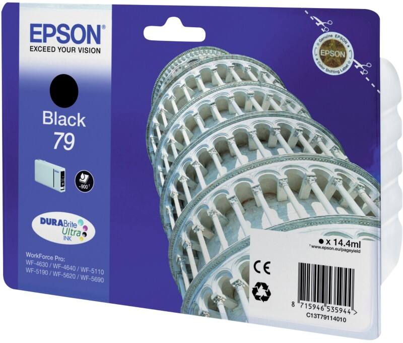Epson T7911 Origineel Inktcartridge C13T79114010 Zwart