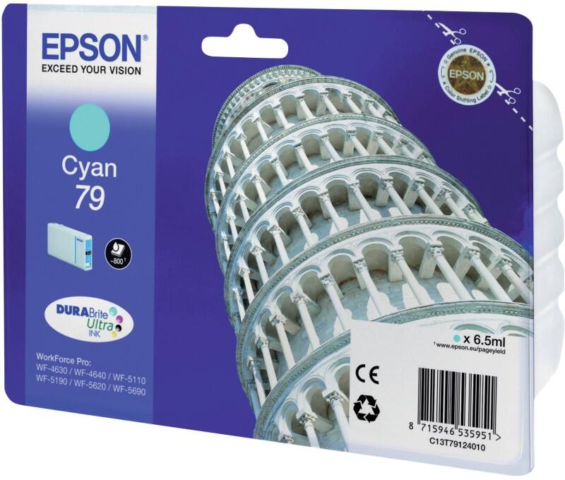 Epson 79 Origineel Inktcartridge C13T79124010 Cyaan