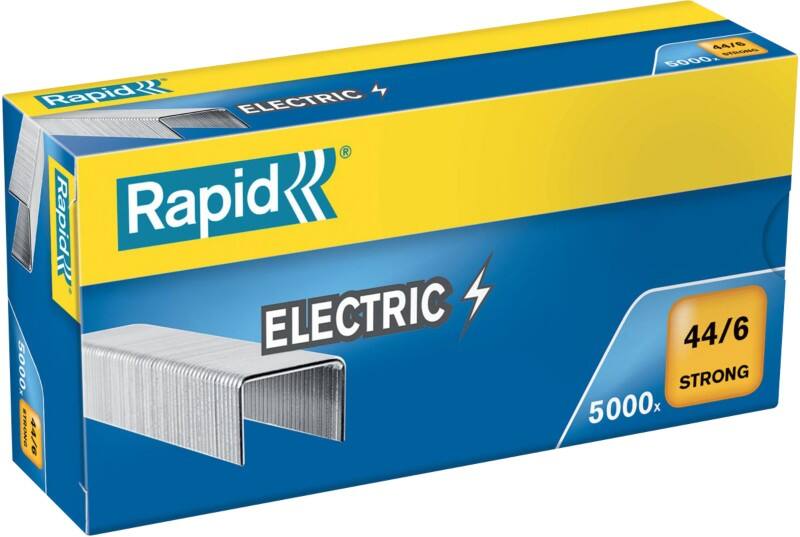 Rapid Rapid Nietjes 44/6 2486810 Gegalvaniseerd staal Zilver 5000 Nietjes