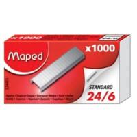 Maped 24/6 Nietjes 324405 Staal Zilver 1000 Nietjes