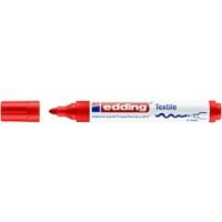 edding 4500R Textielmarker Ronde punt Rood