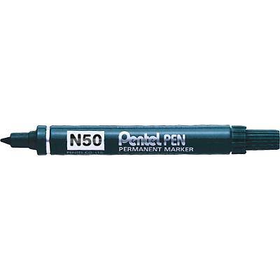 Pentel N50 Permanent marker Medium Ronde punt 2 mm Blauw