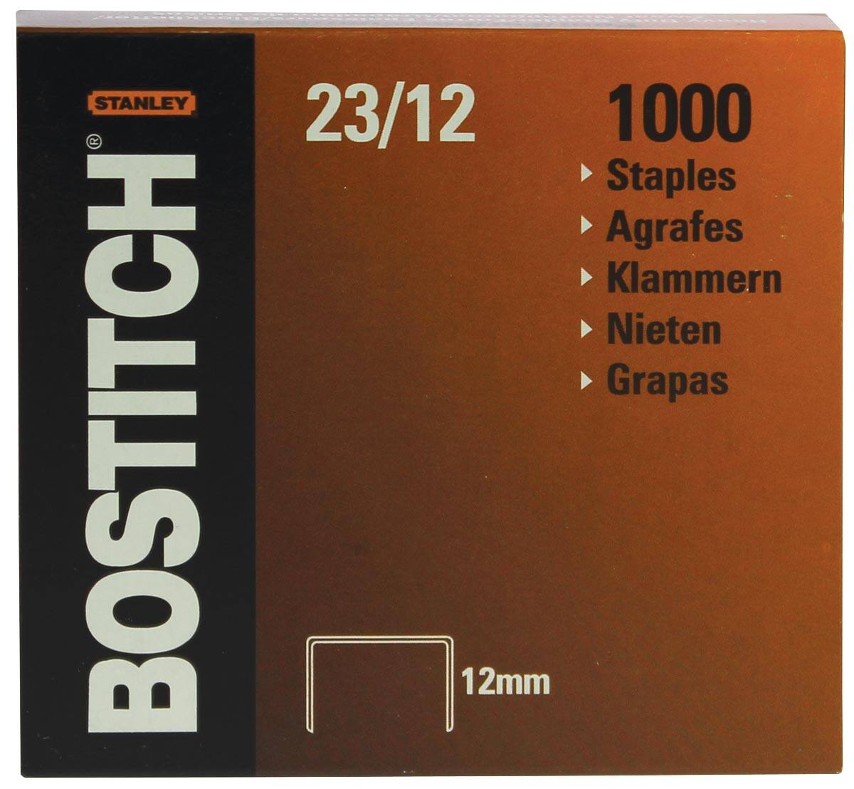Bostitch Nietjes 23/12 100 Nietjes