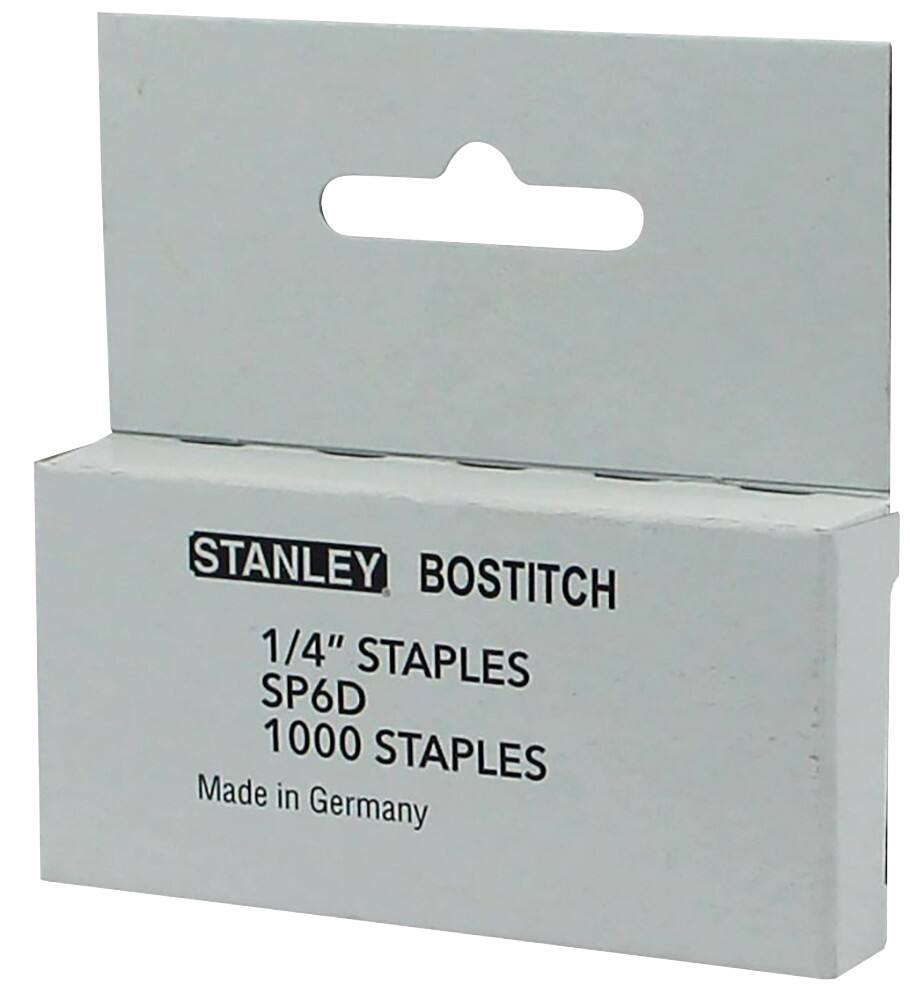 Bostitch Nietjes 6mm T10 100 Nietjes
