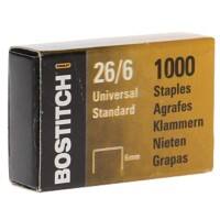 Bostitch 26/6 Nietjes 26-6GAL Gegalvaniseerd staal Zilver 100 Nietjes