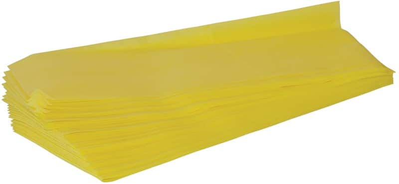 BETRA Stofwisdoeken vloer Geel 25 Stuks