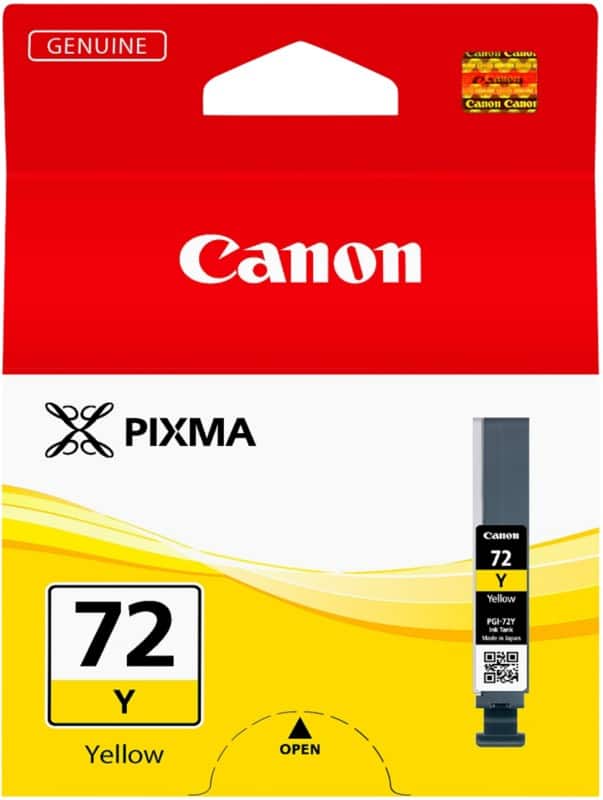 Canon PGI-72Y Origineel Inktcartridge Geel