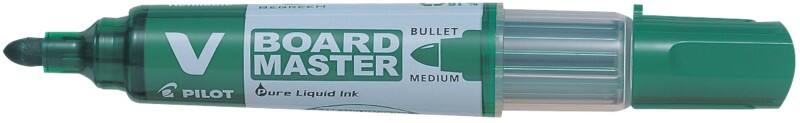 Pilot Board Master V-Board Whiteboard-marker Groen Medium Ronde punt 0,9 mm Recycled