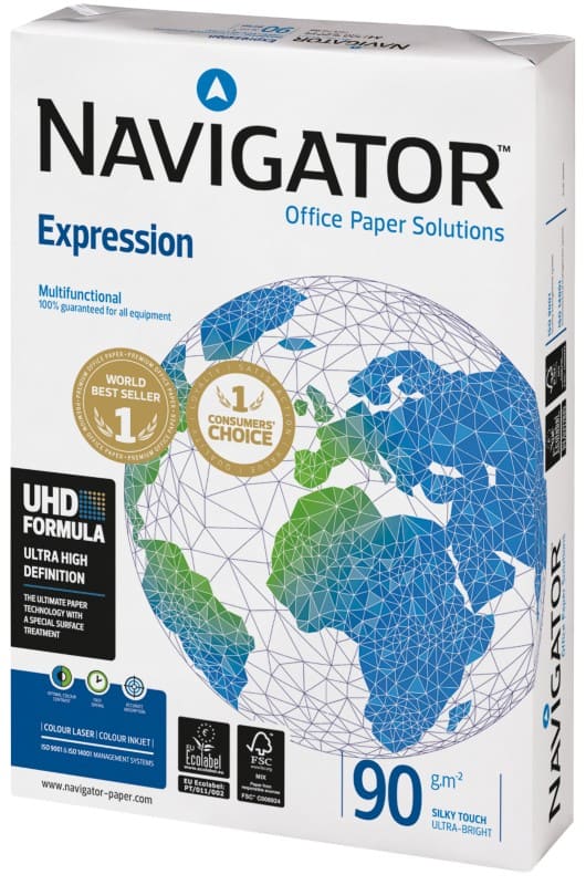 Navigator Expression A3 Kopieerpapier 90 g/m² Glad Wit 500 Vellen