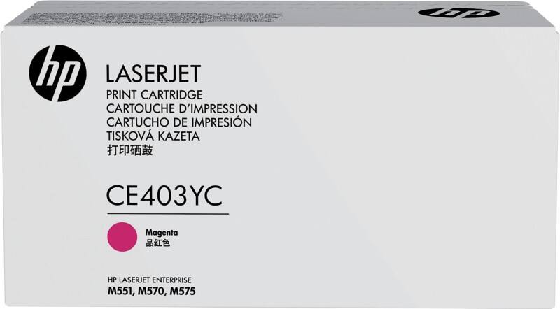 HP 507A Origineel Tonercartridge CE403YC Magenta