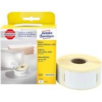 Avery Adresetiket AS0722520 AS0722520 Klevend 25 x 54 mm 1 Rollen à 500 Etiketten
