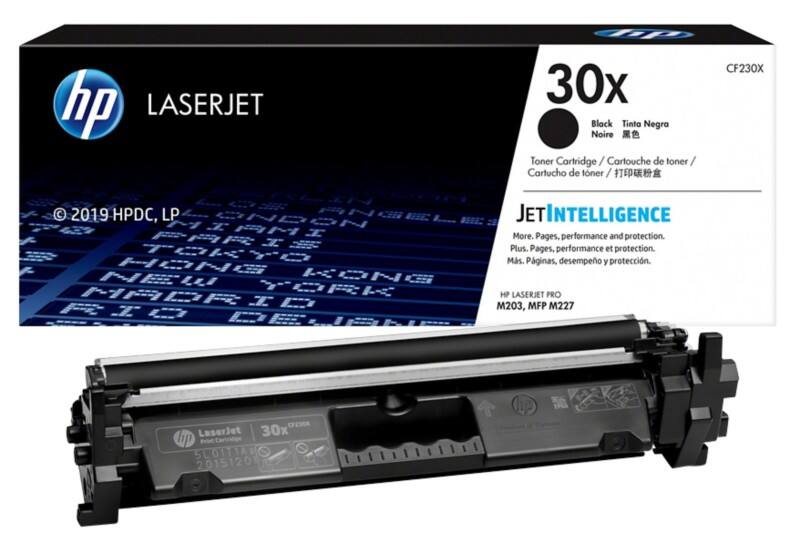 HP 30X Origineel Tonercartridge CF230X Zwart   