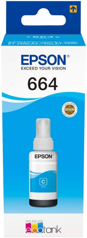 Epson 664 Origineel Inktnavulling C13T664240 Cyaan