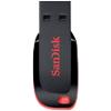 SanDisk USB 2.0 USB-stick Cruzer Blade 128 GB Zwart, rood