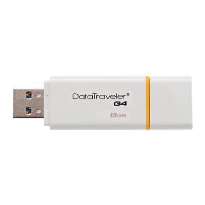Kingston USB 3.0 USB-stick DataTraveler G4 8 GB Wit