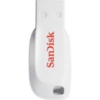 SanDisk USB 2.0 USB-stick Cruzer Blade 16 GB Wit