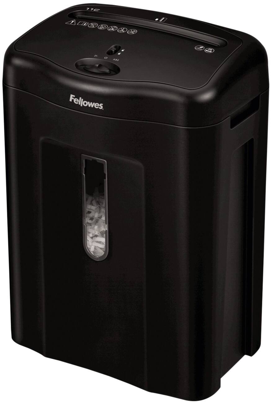 Fellowes Powershred 11C Snippers Papierversnipperaar Veiligheidsniveau P-4 11 vel