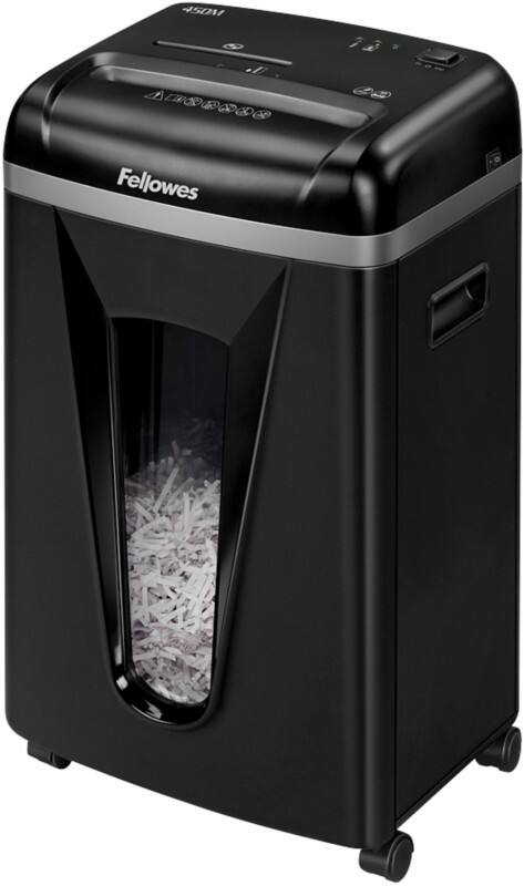Fellowes Powershred Papierversnipperaar 9 Vellen Microsnippers Veiligheidsniveau P-5, T-1 22 l 450M