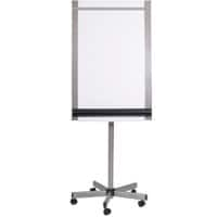 Bi-Office Mobiele flipchart Staal 70 (B) x 195 (H) cm Grijs