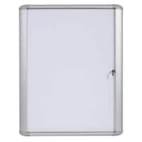 Bi-Office Mastervision Outdoor Vitrine Magnetisch 4 x A4 Ja 59,6 (B) x 68,8 (H) cm Wit